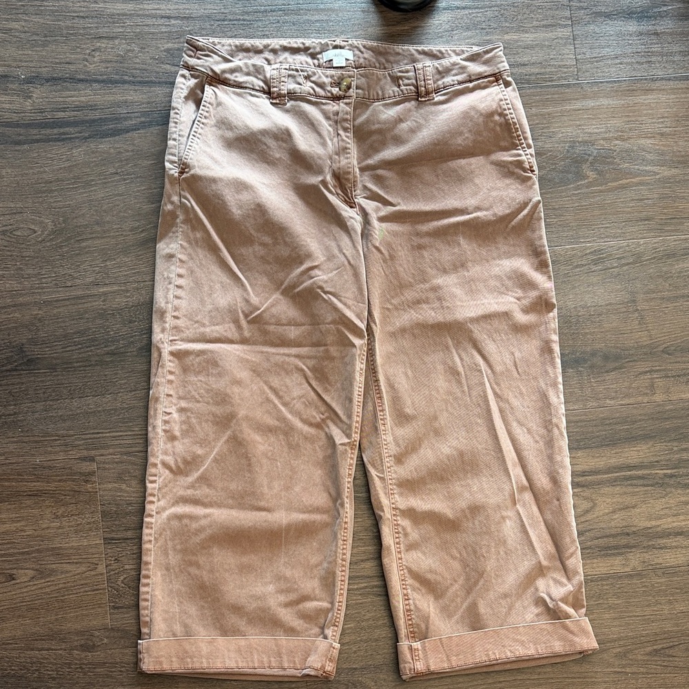 Women’s J.Jill Size 12 Light Brown Capris